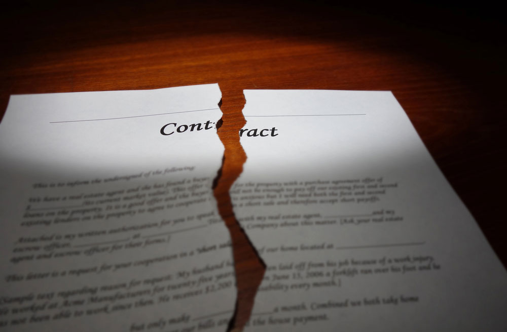 business mediation broken contract